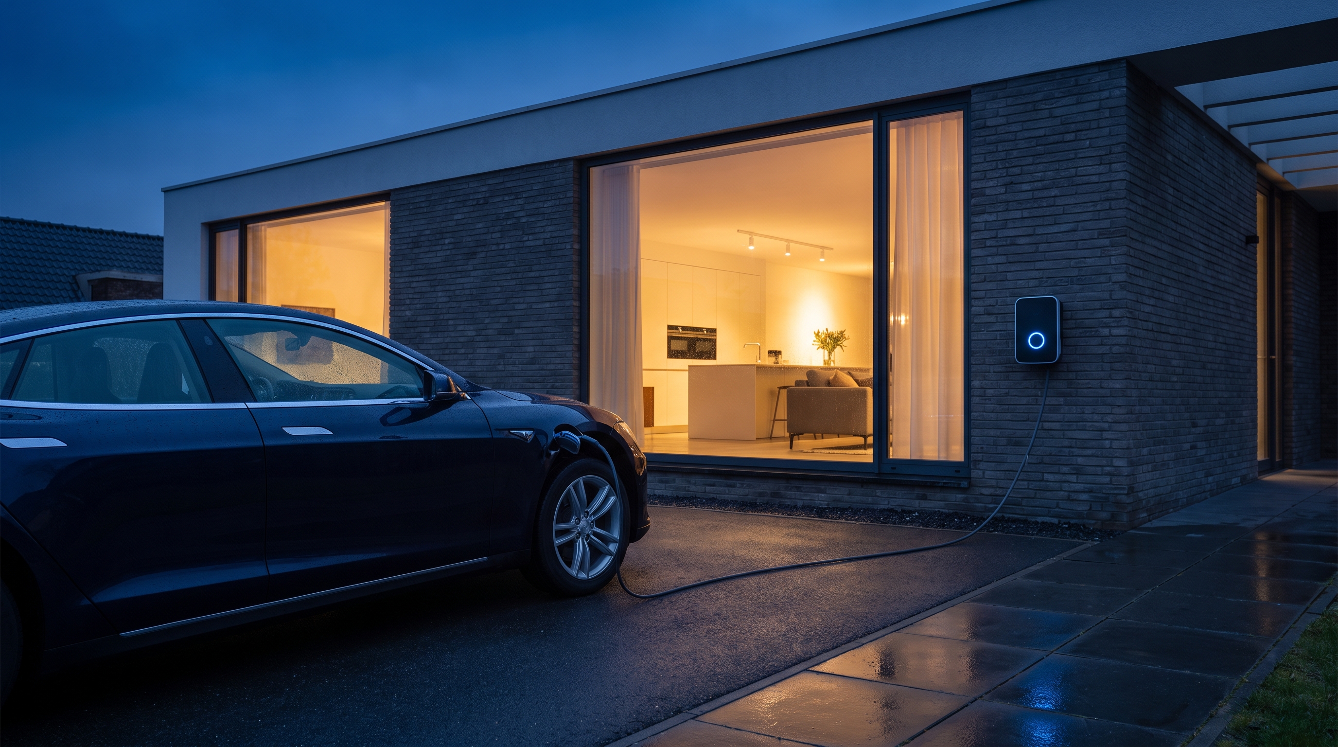 EV smart charging on a dynamic tariff