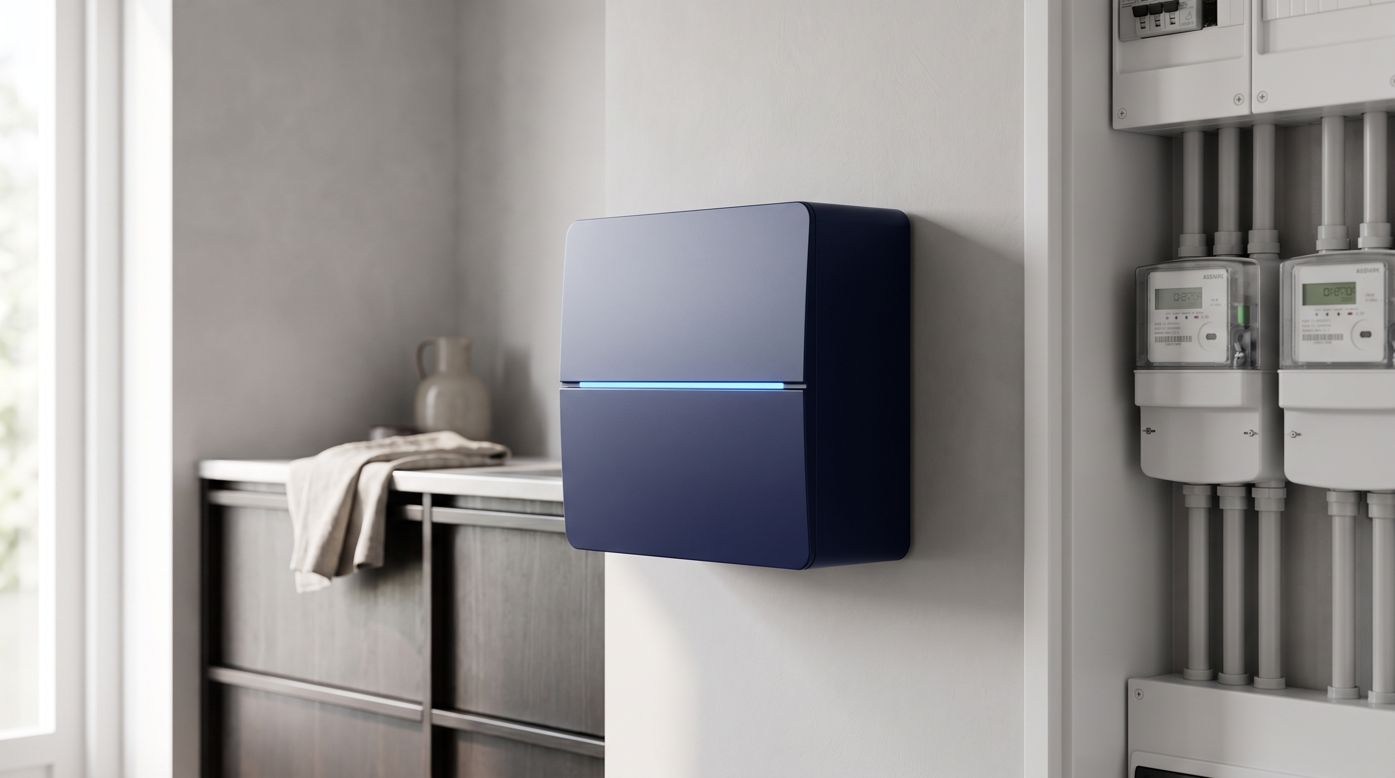 Pairing a home battery with a dynamic contract