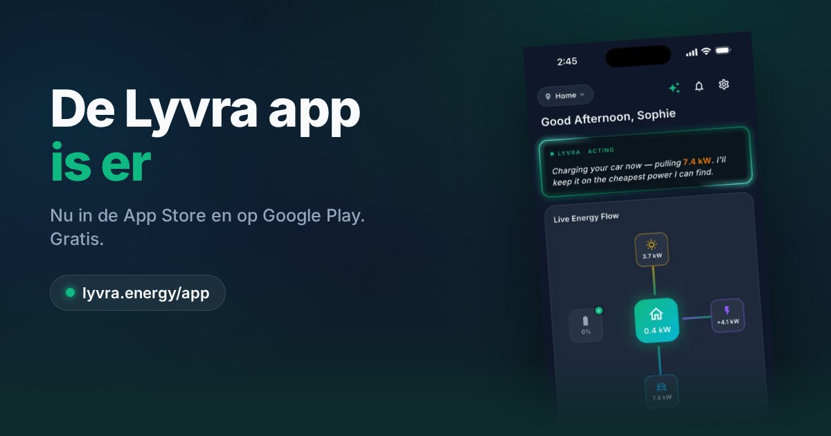 De Lyvra app is er: nu in de App Store en op Google Play